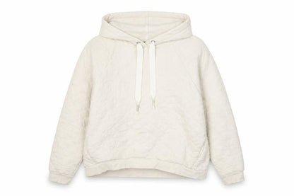 Womens UK Size S NEXT White Pullover Hoodie