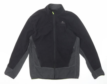 Mens UK Size M DECATHLON Black Jacket
