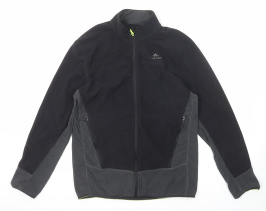 Mens UK Size M DECATHLON Black Jacket