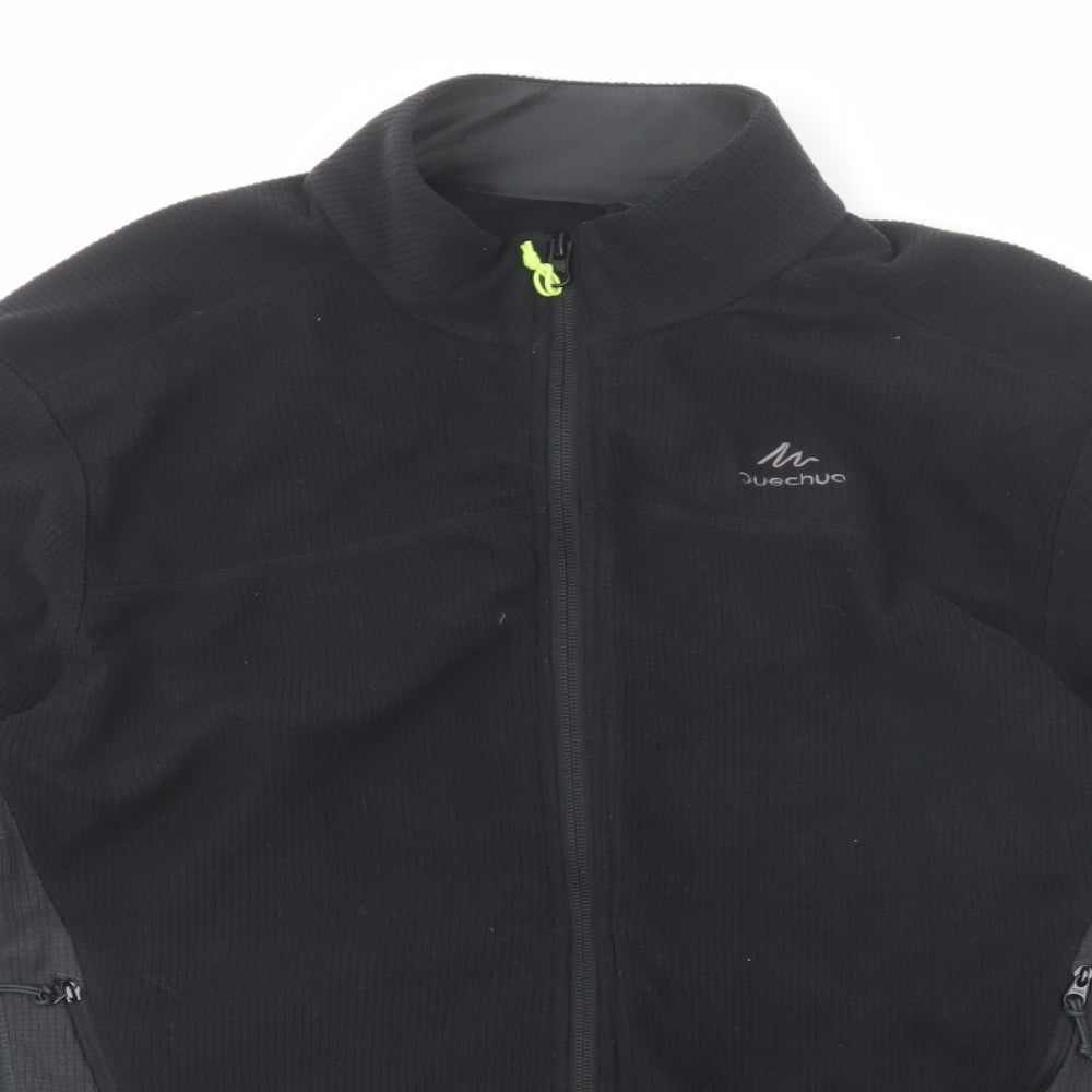 Mens UK Size M DECATHLON Black Jacket