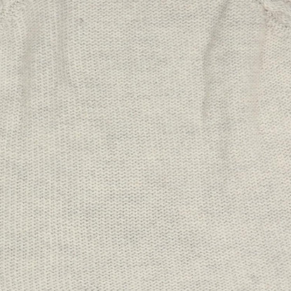 Zara Womens Beige Round Neck Acrylic Pullover Jumper Size M