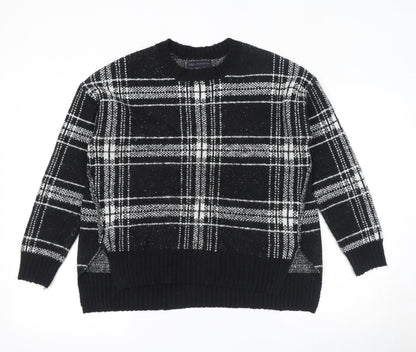 Womens UK Size M Marks and Spencer Black Pullover Jumper