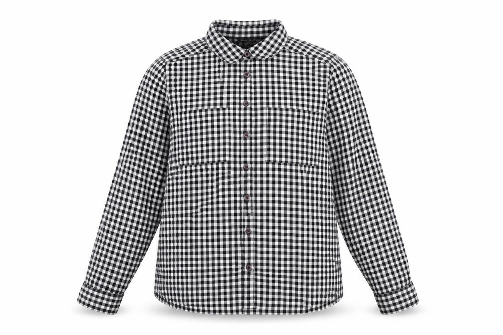 Womens UK Size 10 New Look Black Basic Button-Up