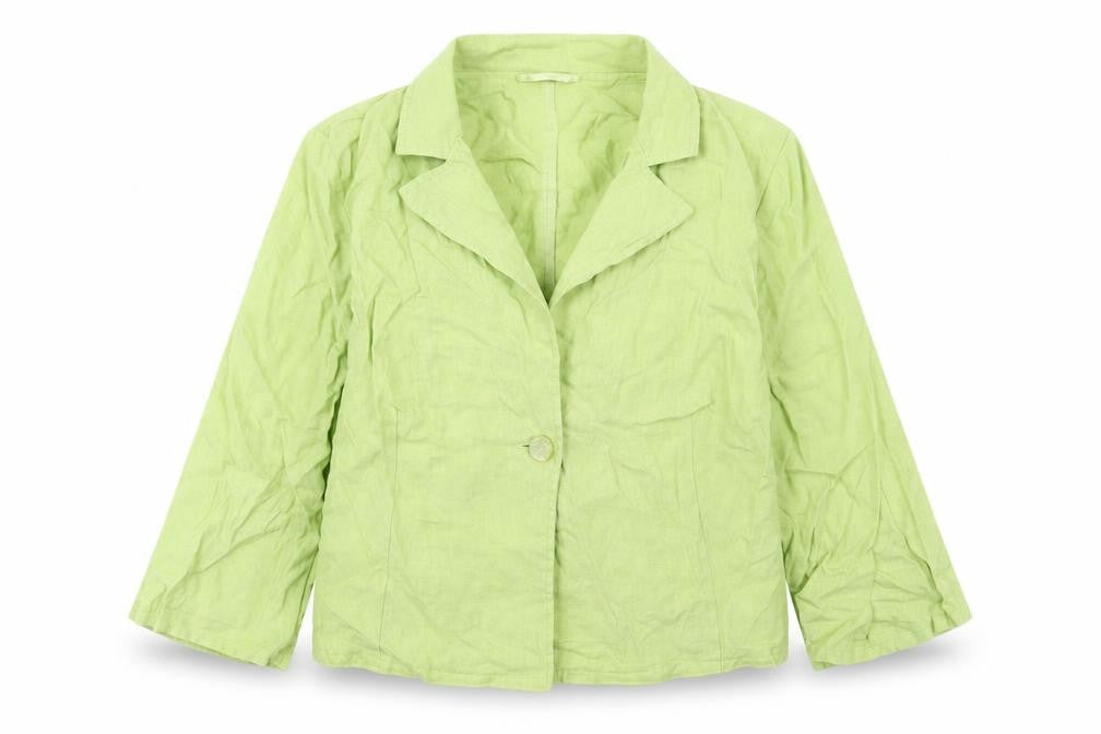 Per Una Womens Green Jacket Size 18 Button