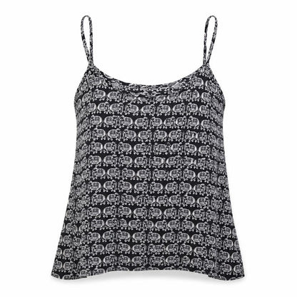 Womens UK Size S Staring at Stars Black Camisole Tank