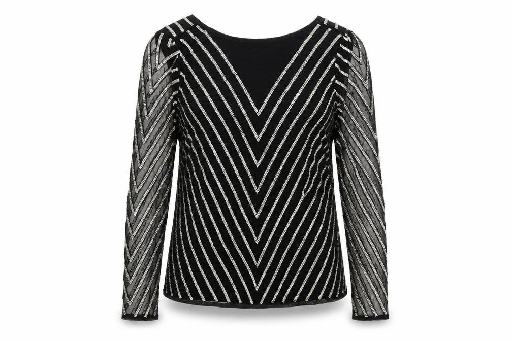 Womens UK Size 8 ASOS Black Basic Blouse