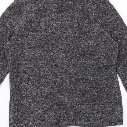 Womens UK Size 8 ASOS Grey Basic Blouse