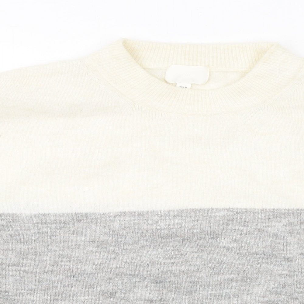 Womens UK Size M H&M Grey Pullover Jumper