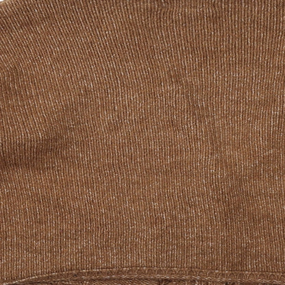 Womens UK Size M Stradivarius Brown Cardigan Jumper