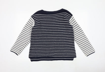 Womens UK Size M Marks and Spencer Multicoloured Pullover Jumper