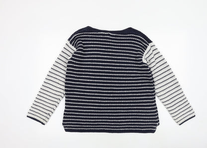 Womens UK Size M Marks and Spencer Multicoloured Pullover Jumper