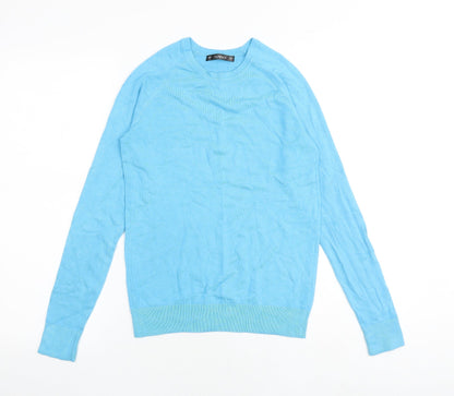 Womens UK Size S Dunnes Stores Blue Pullover Jumper