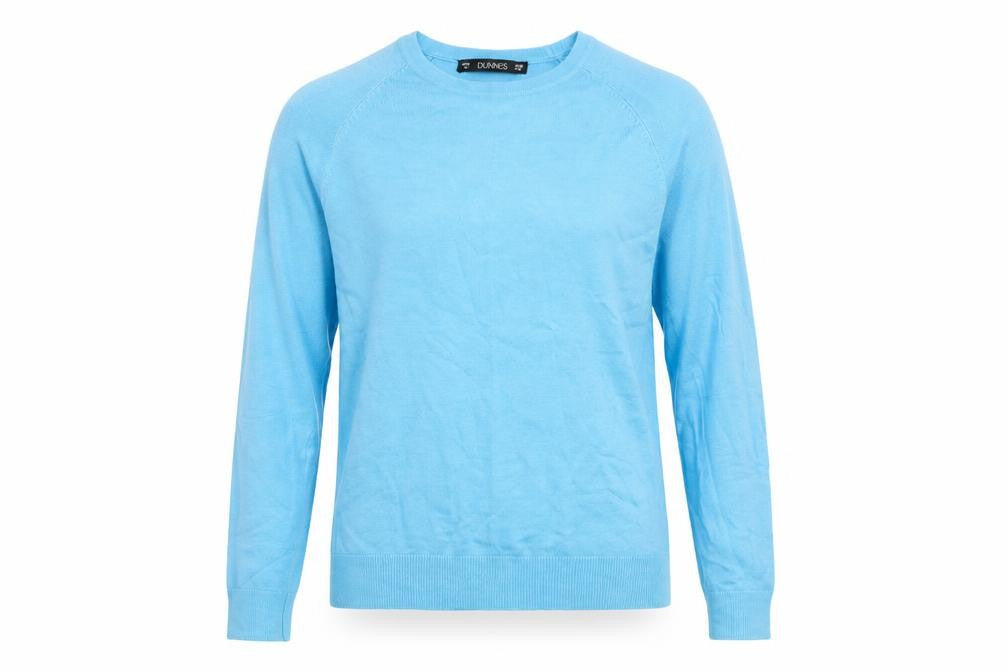 Womens UK Size S Dunnes Stores Blue Pullover Jumper