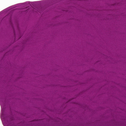 Womens UK Size L NEXT Purple Pullover Jumper