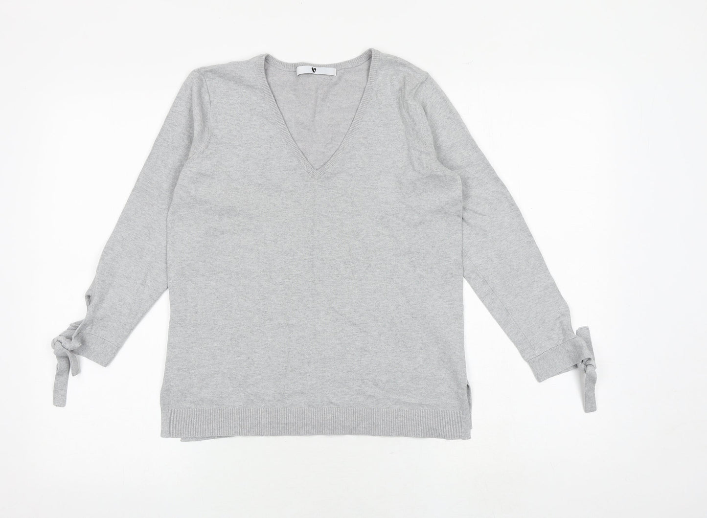 Womens UK Size 10 Very Grey Pullover Jumper