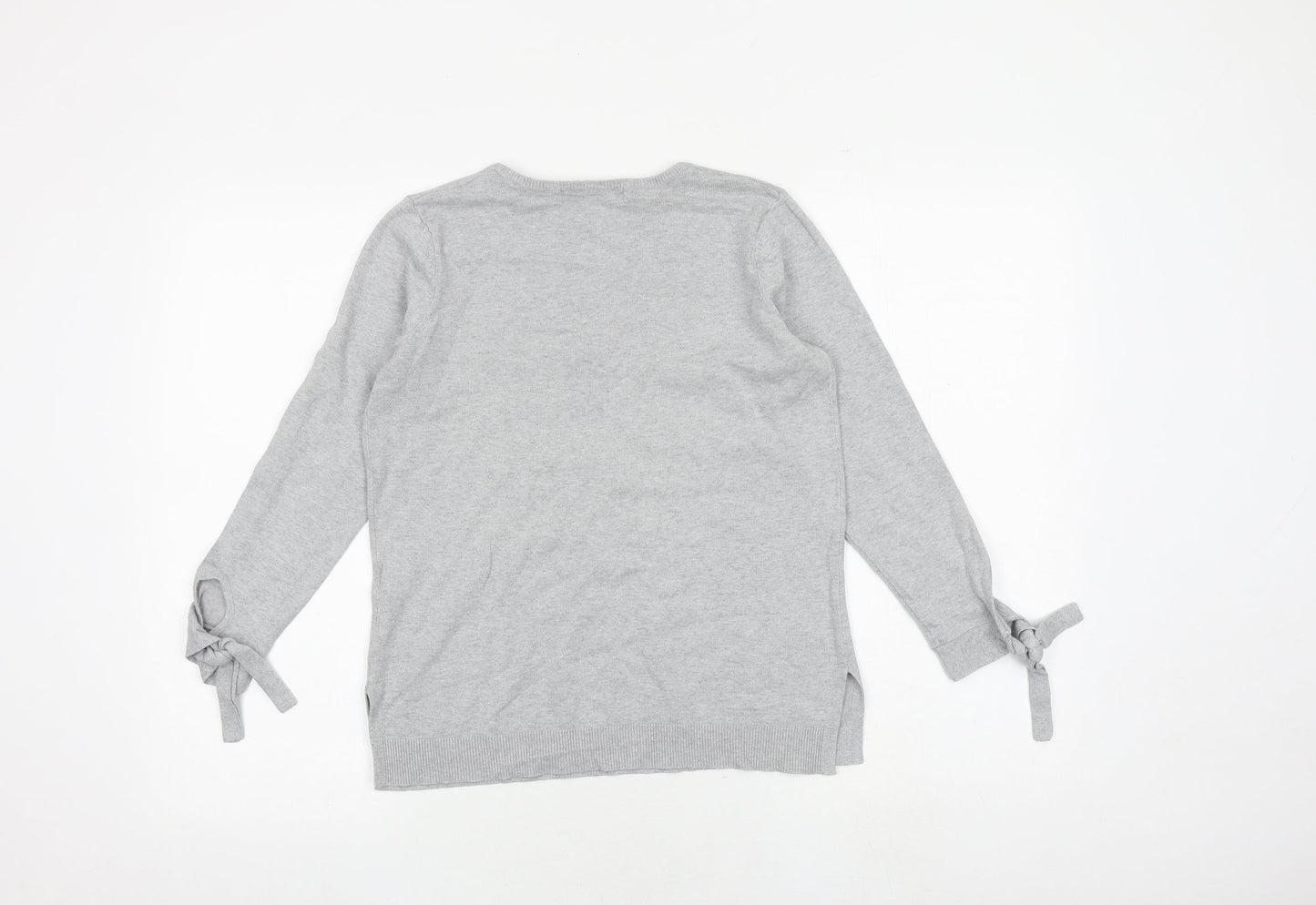 Womens UK Size 10 Very Grey Pullover Jumper