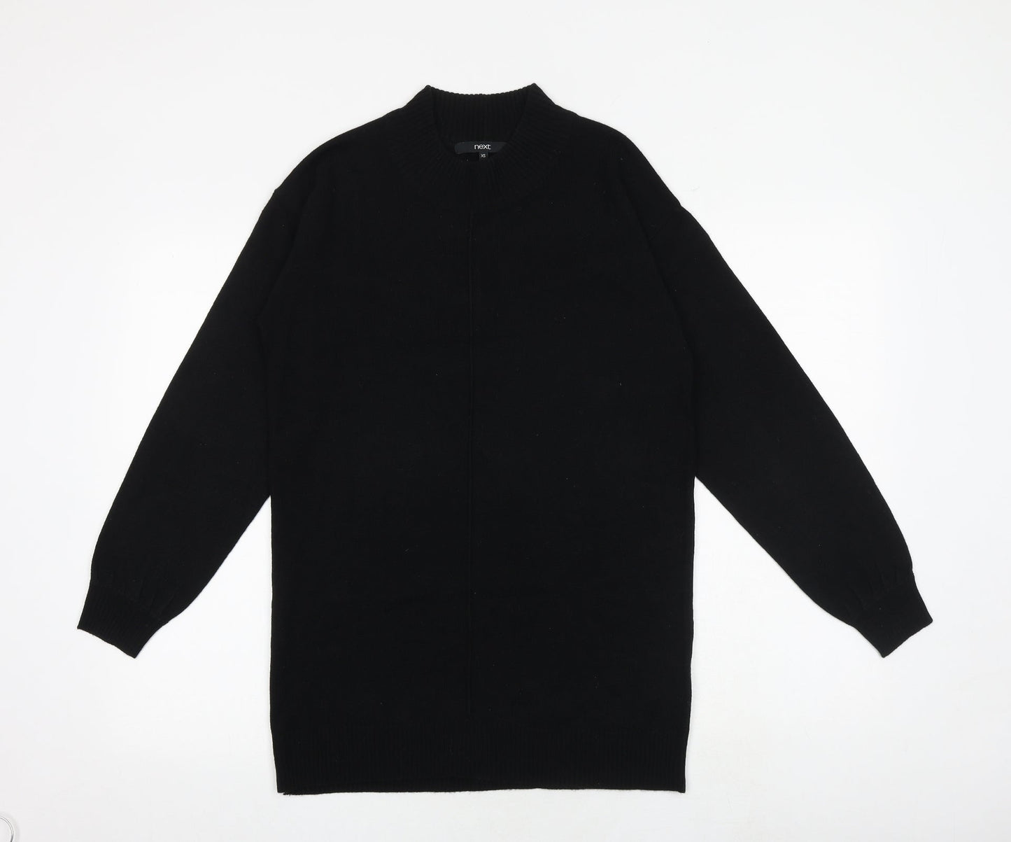 Womens UK Size XS NEXT Black Pullover Jumper