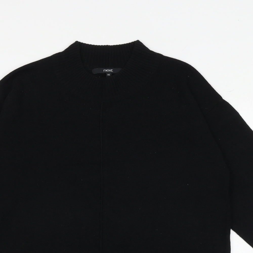 Womens UK Size XS NEXT Black Pullover Jumper