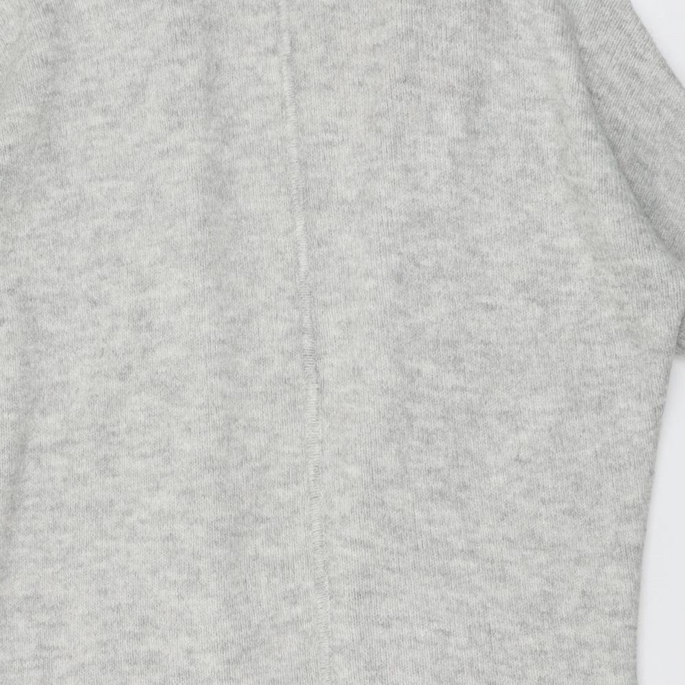 Womens UK Size S Monsoon Grey Cardigan Jumper