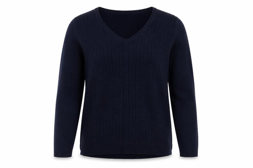 Womens UK Size 8 Bonmarché Blue Pullover Jumper