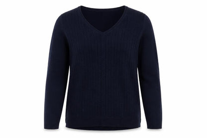 Womens UK Size 8 Bonmarché Blue Pullover Jumper