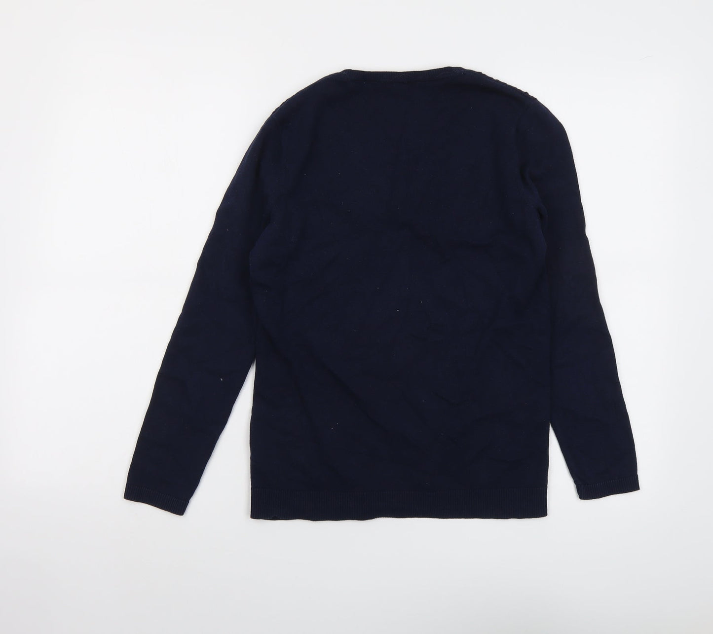 Womens UK Size 8 Bonmarché Blue Pullover Jumper