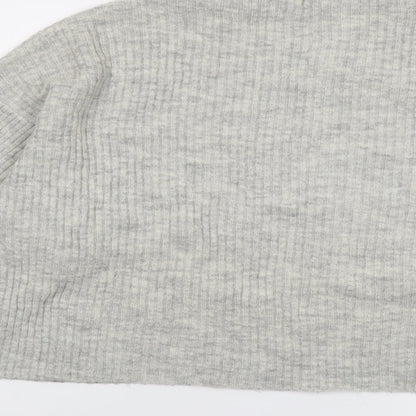 Womens UK Size M New Look Grey Pullover Jumper