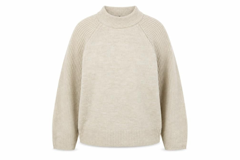 Womens UK Size XL Marks and Spencer Beige Pullover Jumper