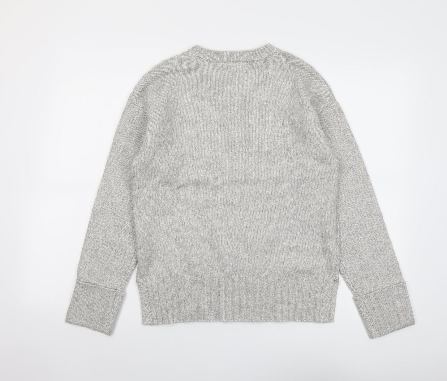 Womens UK Size S Marks and Spencer Grey Pullover Jumper