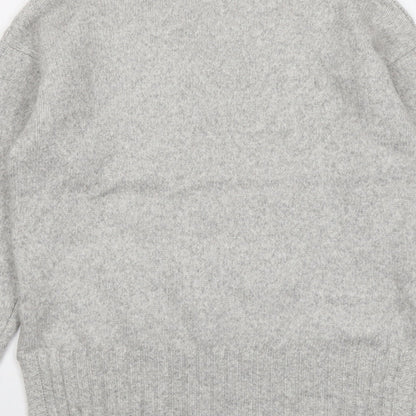Womens UK Size S Marks and Spencer Grey Pullover Jumper