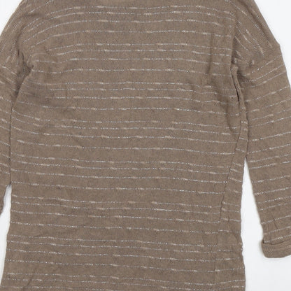Womens UK Size 6 Dorothy Perkins Brown Pullover Jumper