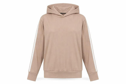 Womens UK Size 10 Boohoo Beige Pullover Hoodie