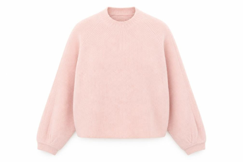 Womens UK Size 12 Topshop Pink Pullover Jumper