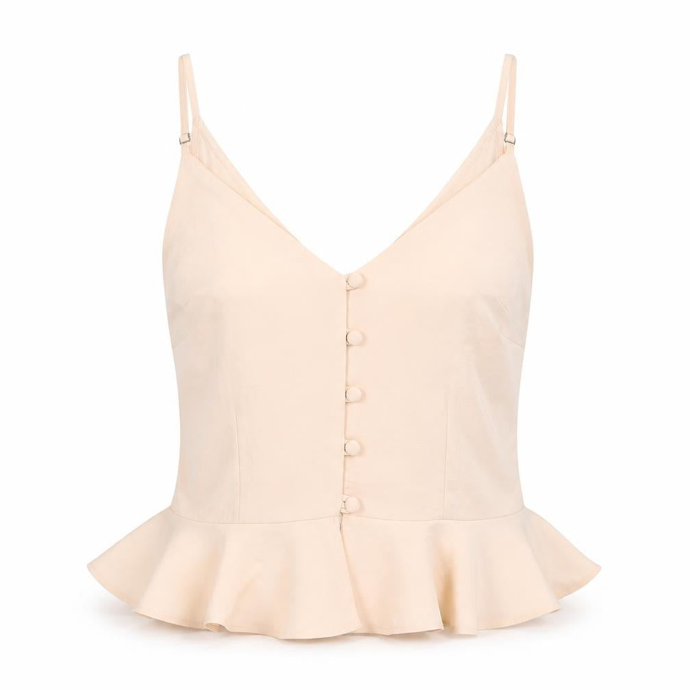 Womens UK Size 6 River Island Pink Camisole Tank