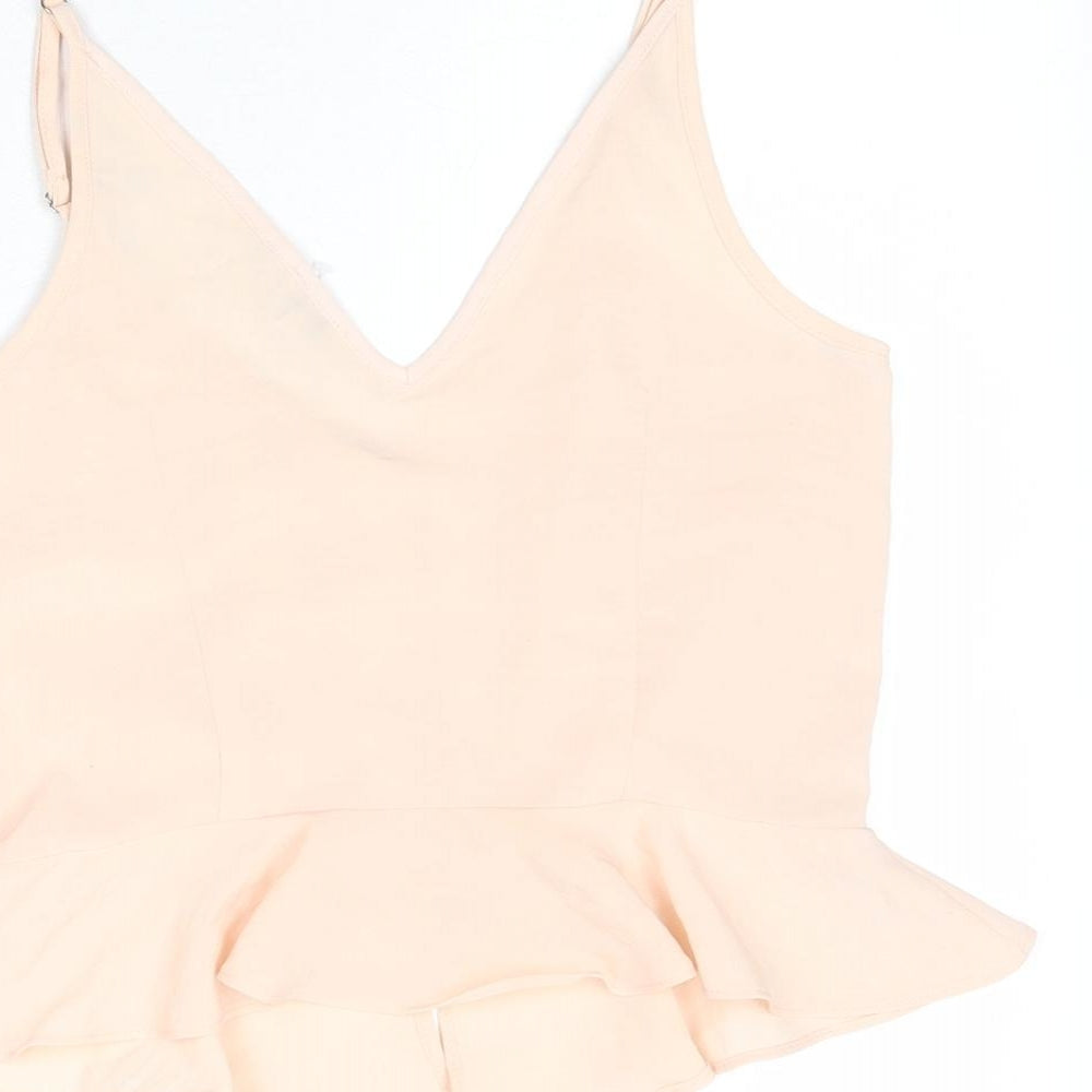 Womens UK Size 6 River Island Pink Camisole Tank