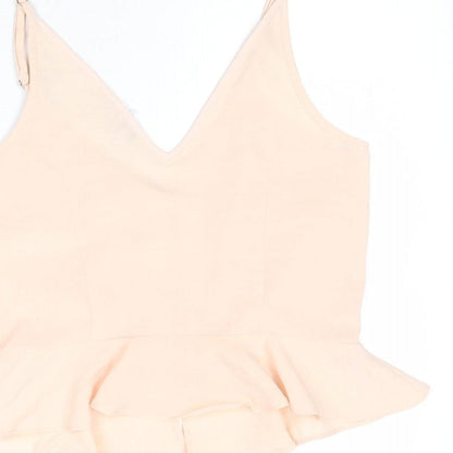 Womens UK Size 6 River Island Pink Camisole Tank
