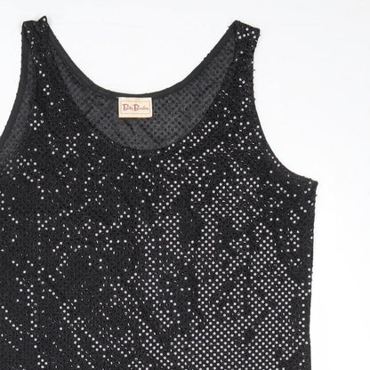 Betty Barclay Womens Black Polyester Basic Tank Size M Round Neck