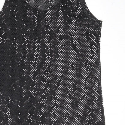 Betty Barclay Womens Black Polyester Basic Tank Size M Round Neck