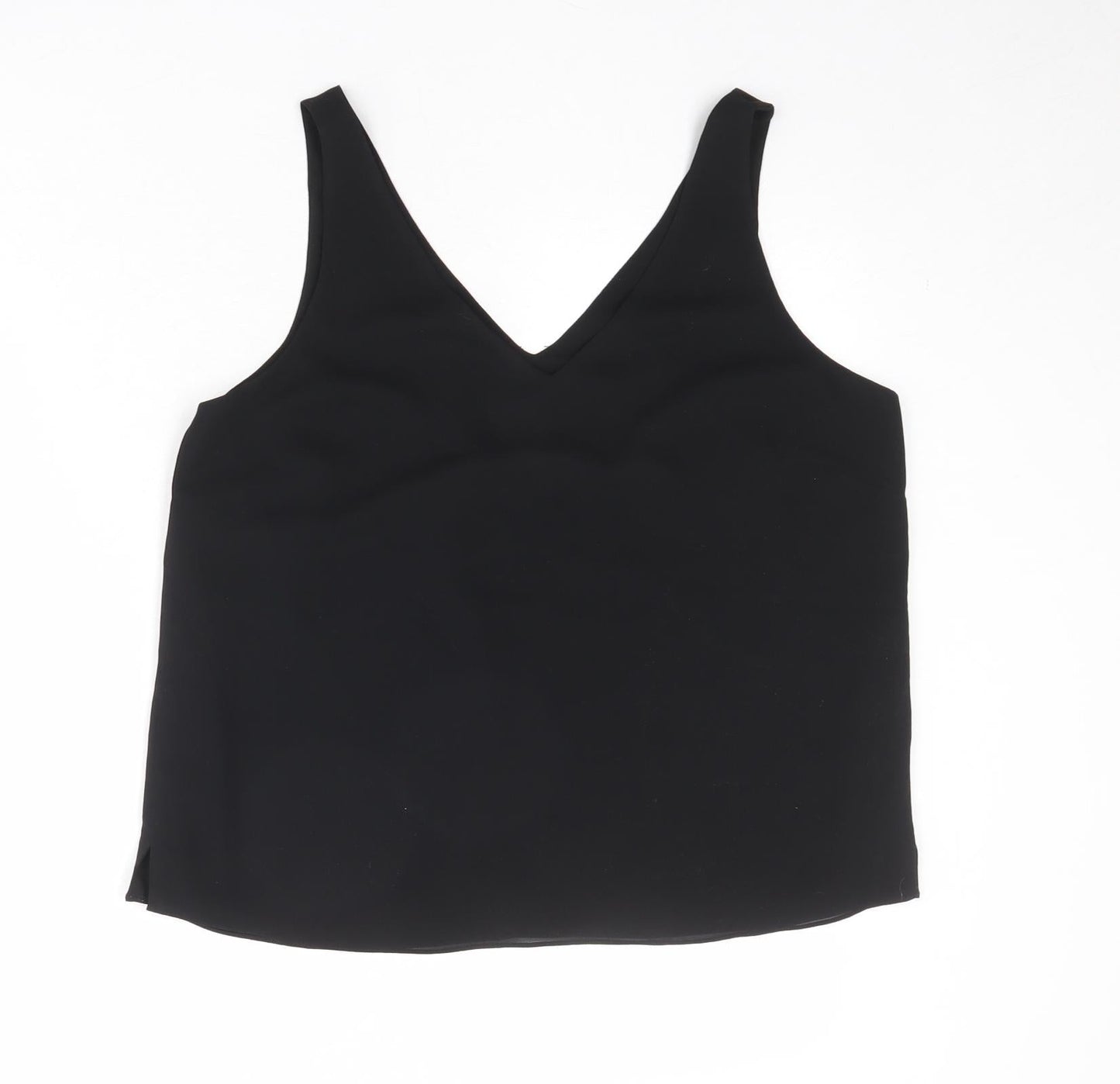 Womens UK Size 14 Phase Eight Black Basic Tank