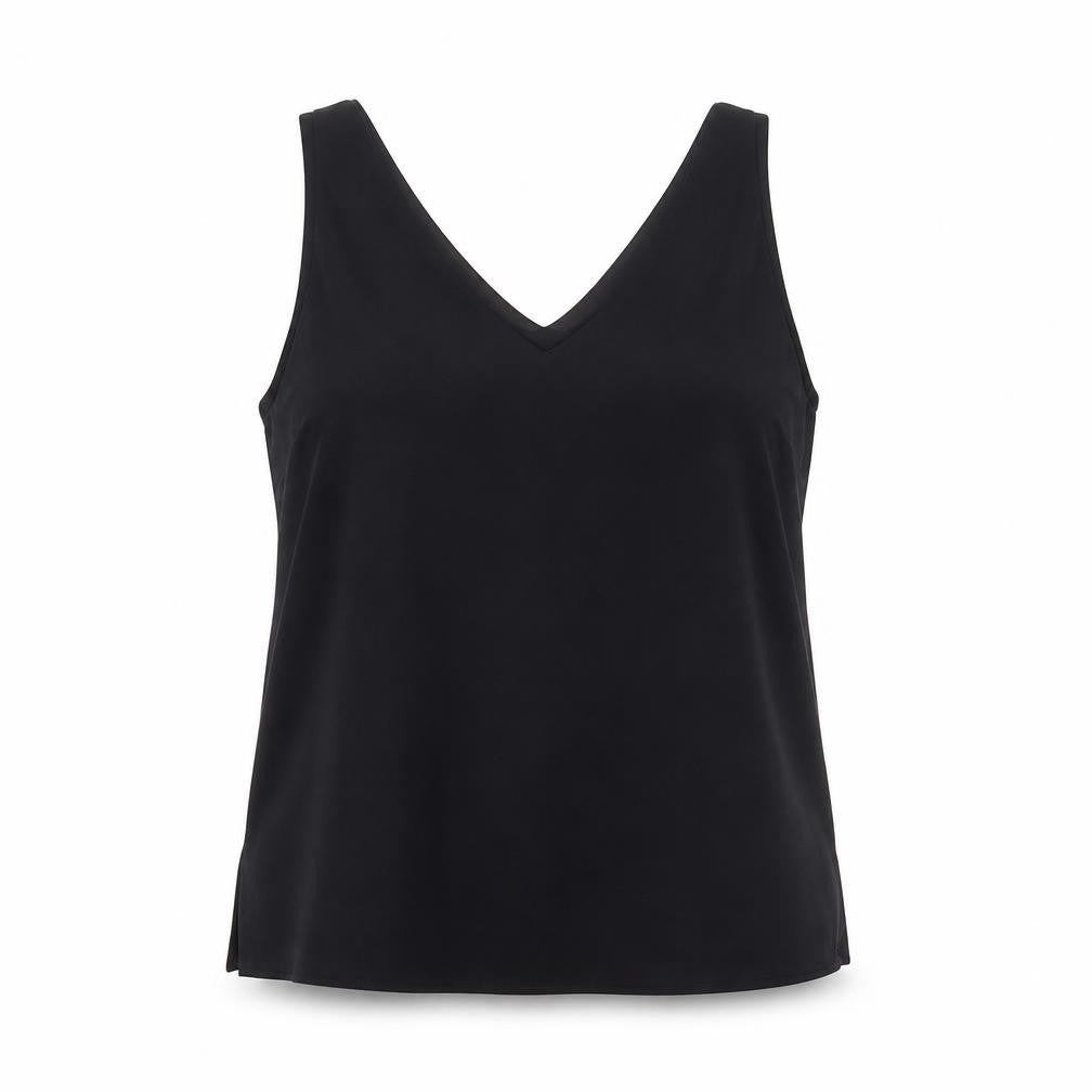 Womens UK Size 14 Phase Eight Black Basic Tank