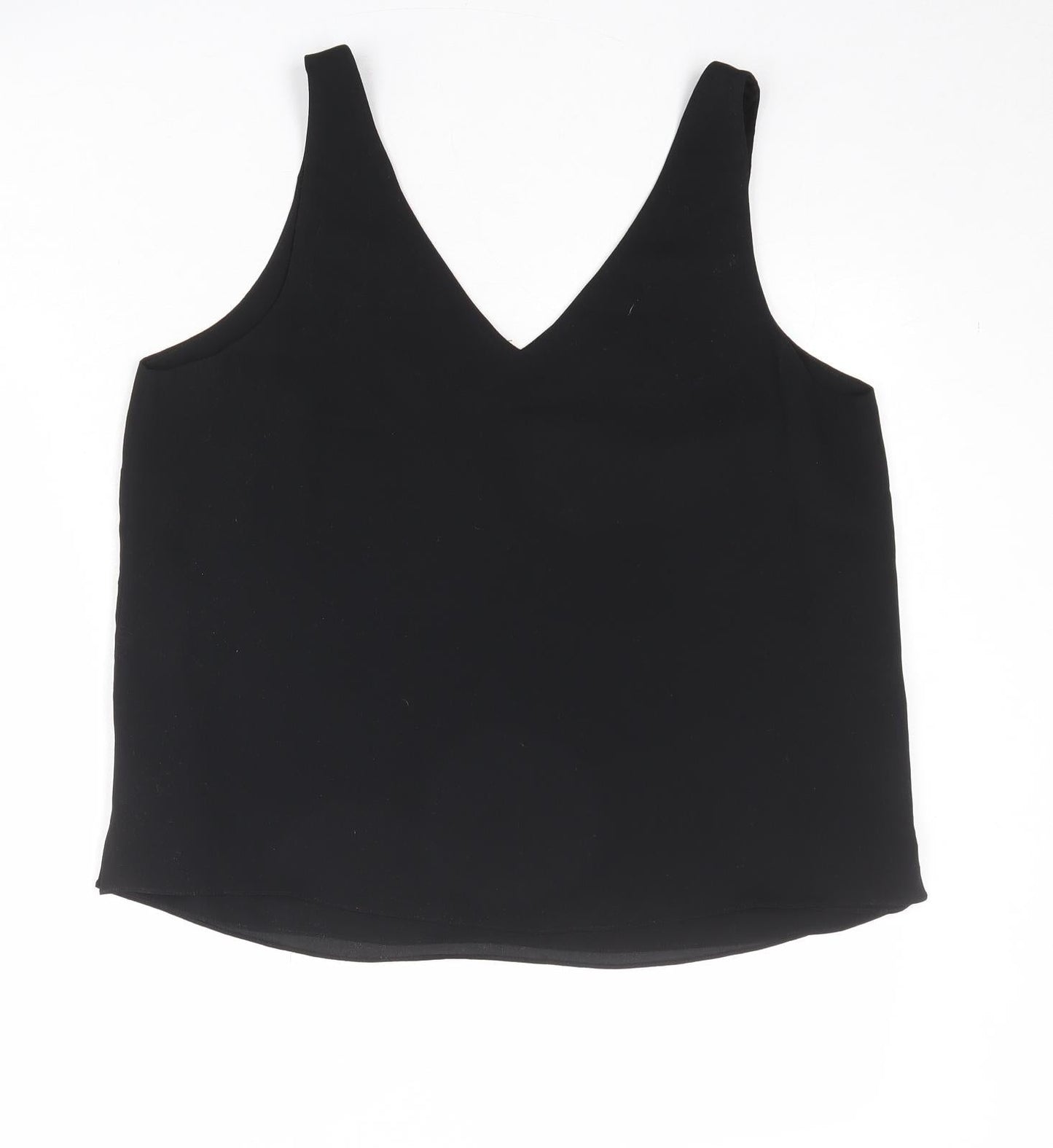 Womens UK Size 14 Phase Eight Black Basic Tank