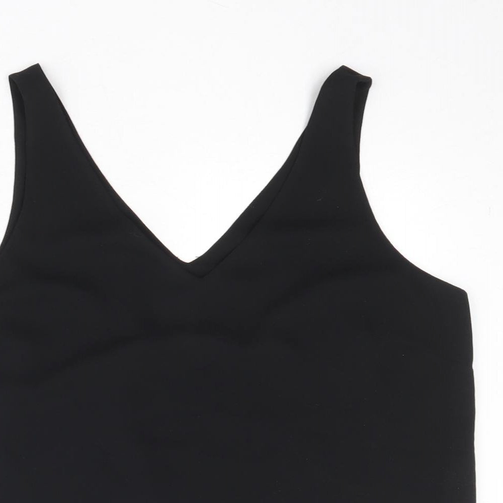 Womens UK Size 14 Phase Eight Black Basic Tank