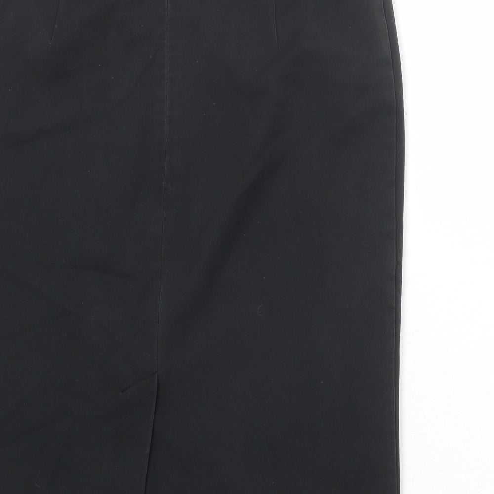 NEXT Womens Grey Polyester A-Line Skirt Size 12 Zip