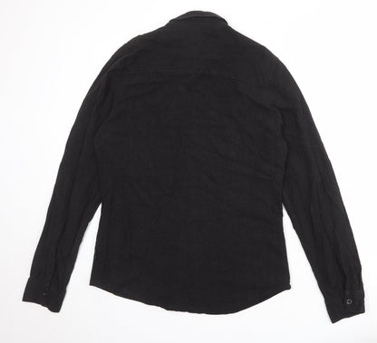 Mens UK Size M Bellfield Projex Black Jacket