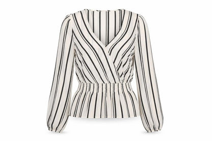 Womens UK Size 8 Oasis Ivory Basic Blouse