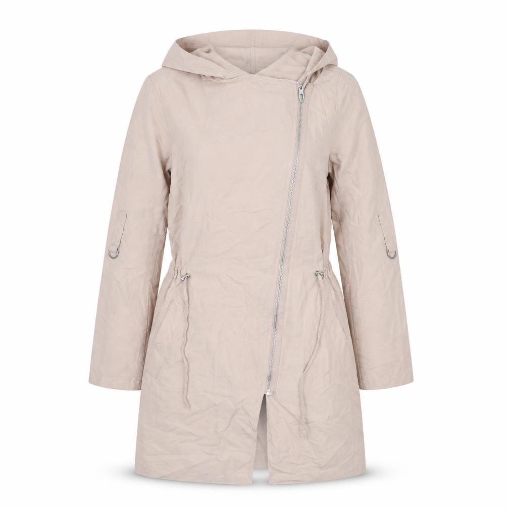 Womens UK Size 10 Divided by H&M Pink Parka Coat