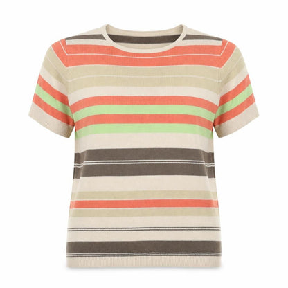 Womens UK Size 16 Berkertex Multicoloured Pullover Jumper