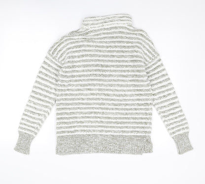 Womens UK Size 14 M&Co White Pullover Jumper