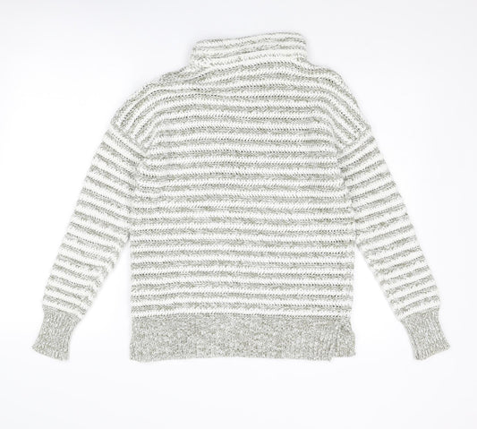 Womens UK Size 14 M&Co White Pullover Jumper