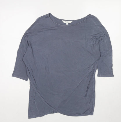 Womens UK Size L Part Two Grey Basic T-Shirt